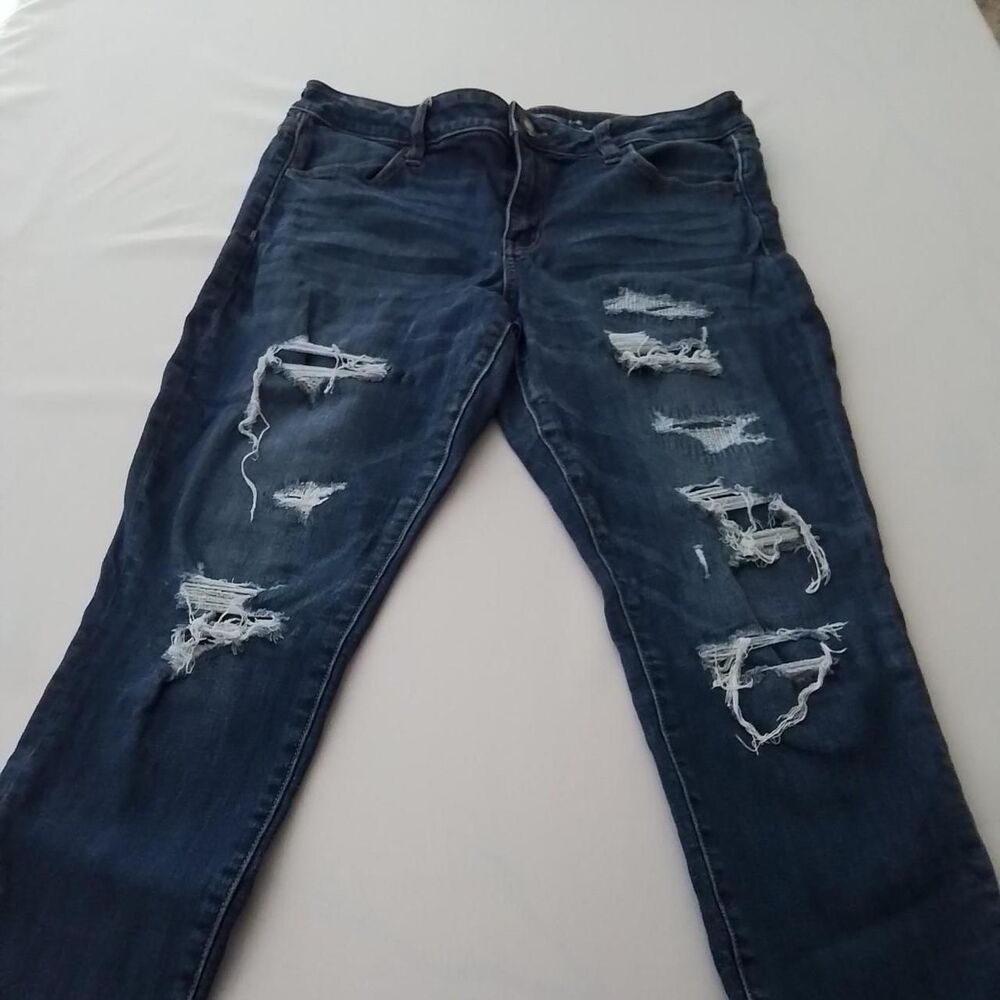 American-eagle-outfitters Women's Blue and Navy Jeans